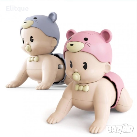 Пълзящо бебе играчка, снимка 5 - Кукли - 52865909