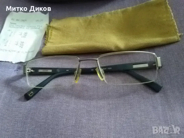 Маркови очила Цайс за рамка с кутия и кърпичка иначе са -1,5 и -0,5астигм., снимка 2 - Слънчеви и диоптрични очила - 48694604