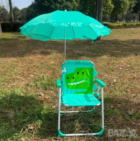 Детски сгъваем стол с чадър NS6332, снимка 5 - Други - 52040605