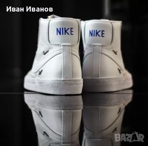 маратонки /кецове Nike Blazer Mid 77 White номер 39 , снимка 3 - Маратонки - 40998756
