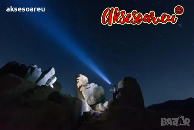 Високопроизводителен Нов P90 Super Light акумулаторен фенер прожектор за осветление за риболов излет, снимка 12 - Къмпинг осветление - 48783788