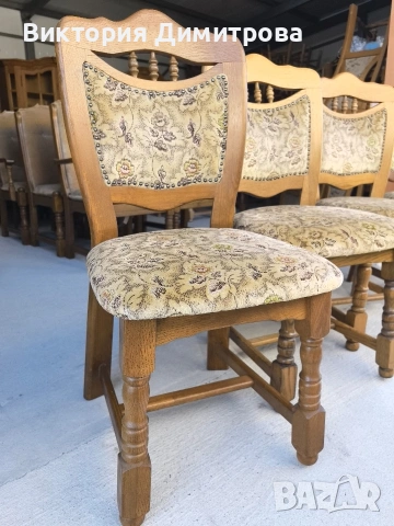 Комплект от 4 трапезни стола , снимка 2 - Столове - 53866243