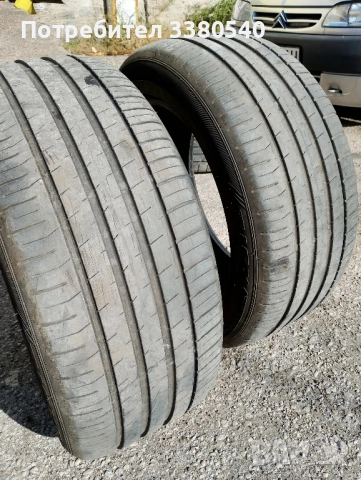 Летни гуми 2 броя-235/50/R17- 5.5мм грайфер 