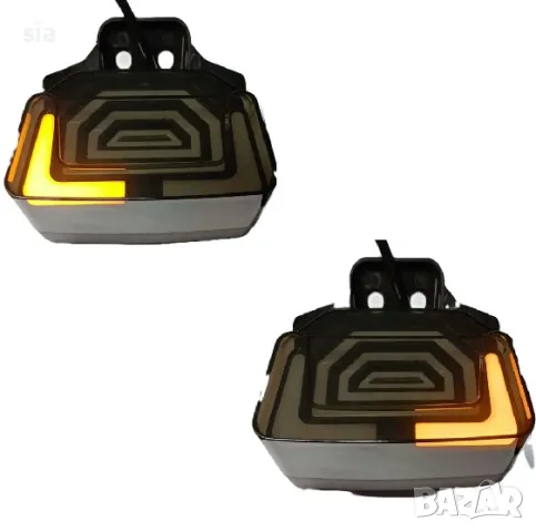 Стоп за мотор, мигачи и стойка за регистрационен номер, Габарит, 3 в 1, снимка 3 - Части - 49642276