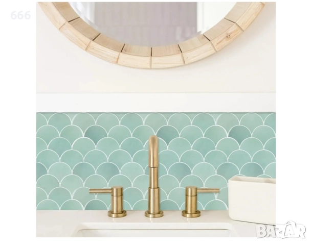 Самозалепваща се стенна плочка (10 листа), снимка 3 - Други - 52903708