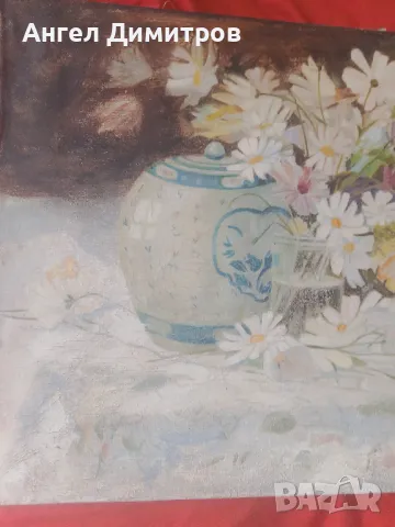 Борис Митев маслена картина платно , снимка 7 - Картини - 50360434