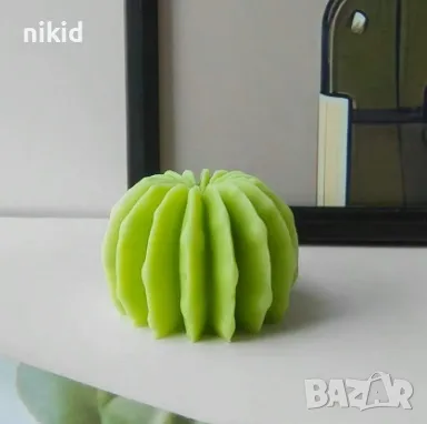 3D топка кактус силиконов молд форма за декорация и украса торта фондан шоколад тесто гипс сапун , снимка 5 - Домашни продукти - 21783212
