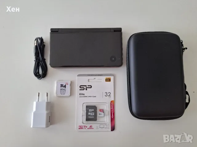 Nintendo DSi XL - R4 - качени много игри