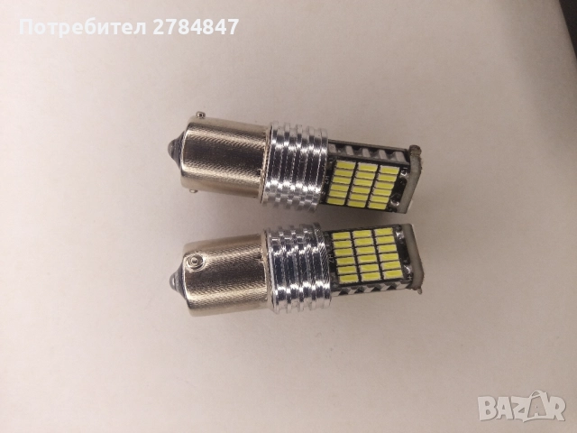 Led крушки за фарове на автомобил , снимка 2 - Части - 52804299