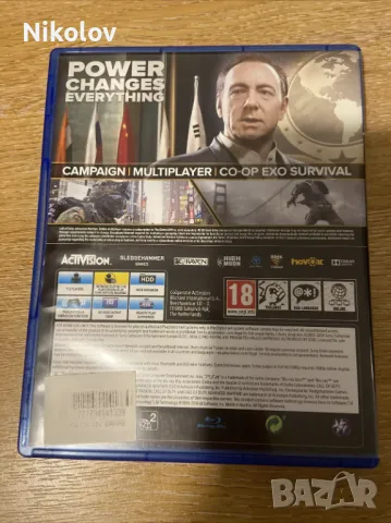 Call of Duty Advanced Warfare PS4 COD (Съвместима с PS5), снимка 5 - Игри за PlayStation - 49215410