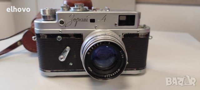 Фотоапарат Зоркий 4, снимка 5 - Антикварни и старинни предмети - 44369531