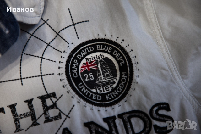 Риза Camp David - L, снимка 3 - Ризи - 52775744
