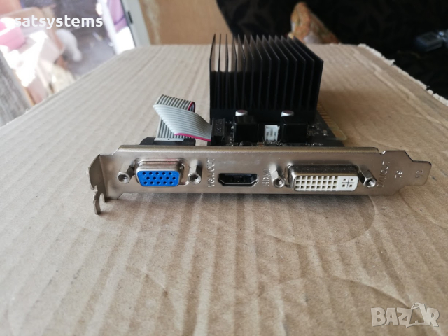 Видео карта NVidia GeForce Palit GT210 HDMI 1024MB GDDR3 64bit PCI-E, снимка 2 - Видеокарти - 44792650