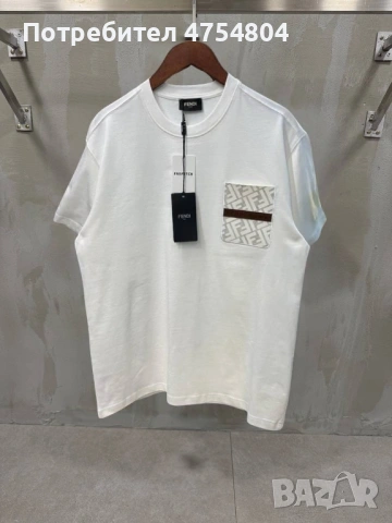 Най-високо качество мъжки тениски Fendi, снимка 9 - Тениски - 53707885