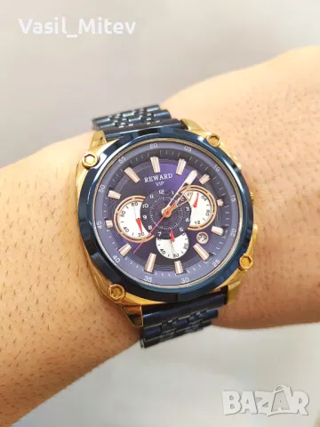 Нов мъжки часовник REWARD, снимка 2 - Мъжки - 49870891