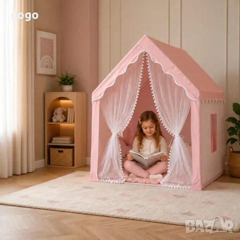 детска палатка розова, снимка 11 - Палатки - 55849682