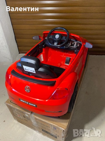 Детска радиоуправляема количка VW Beetle, снимка 7 - Електрически играчки - 53745486