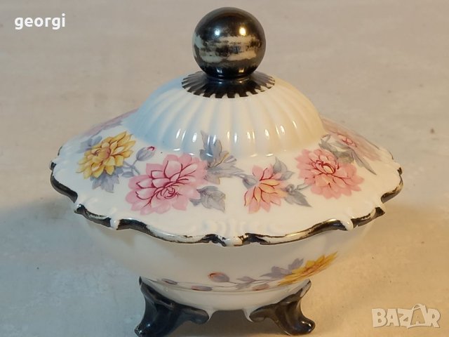 Порцеланова захарница английски порцелан  20/2, снимка 1