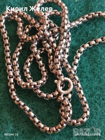 Сребърна верижка скъсана за ремонт 40250, снимка 7 - Колиета, медальони, синджири - 52926417