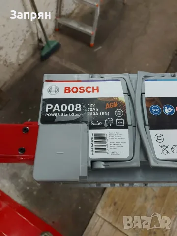 Нов акумулатор Bosch/Бош AGM/АГМ 70 амп/ч с гаранция, снимка 5 - Части - 55399514