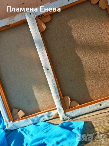 Два авторски натюрморта с маслени бои върху платно , снимка 16 - Картини - 53627463