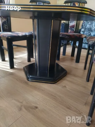 Продавам шестоъгълна маса. Нова цена-450 лв., снимка 4 - Маси - 50378963