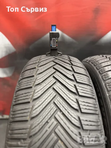 215 55 16, Зимни гуми, Michelin Alpin6, 2 броя, снимка 4 - Гуми и джанти - 56047182