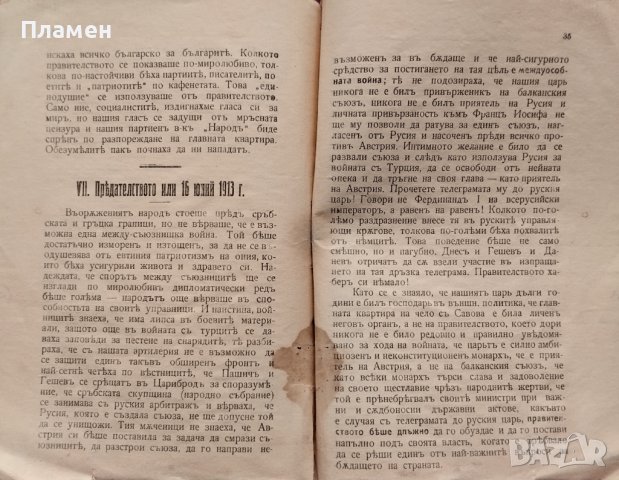 Кои са виновниците за разорението на България? (Агитационна брошура) Петъръ Джидровъ, снимка 5 - Антикварни и старинни предмети - 40546343