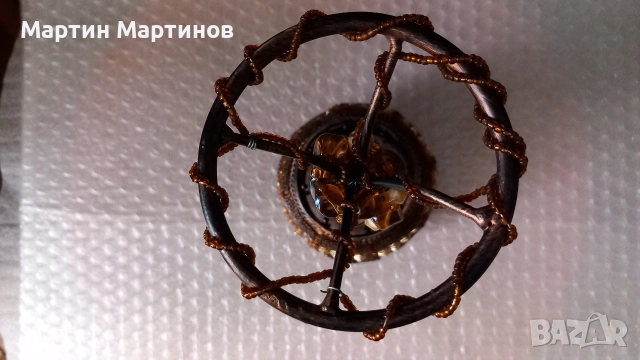 Стари Бронзови Свещници, снимка 15 - Антикварни и старинни предмети - 53631684