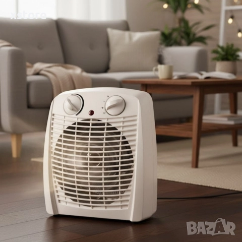 Отоплителна печка с вентилатор Voltz, 2000W, снимка 3 - Отоплителни печки - 52697346