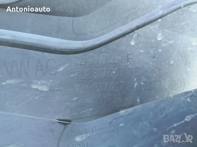 Предна броня VW TRANSPORTER T6 Multivan Caravelle 2019- 2021г 7LA807221F транспортер 7LA807217, снимка 6 - Части - 48717846