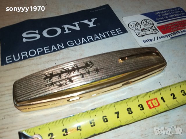 ЗЛАТНА МЕТАЛНА КУТИЙКА ОТ ФРАНЦИЯ 2908231632, снимка 12 - Антикварни и старинни предмети - 42012146