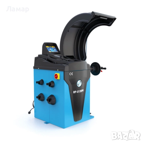 Автоматична баланс машина с LCD монитор за гуми на леки и лекотоварнии, снимка 4 - Други машини и части - 51534322