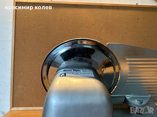 италианска професионална машина за рязане на месо ,колбаси,кашкавал " CAD URANIA", снимка 10 - Обзавеждане на кухня - 53709254