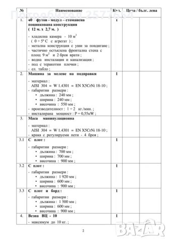 Лизинг - Мобилен Колбасарски Цех - Производителност 1000кг за смяна, снимка 5 - Строителни материали - 44213378
