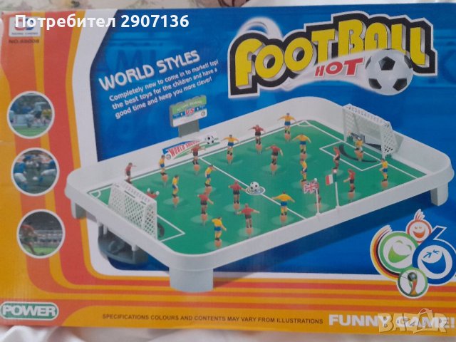 ФУТБОЛ НА ПРУЖИНИ ,футболно игрище, футболисти, топка ,врати, снимка 2 - Игри и пъзели - 38683978