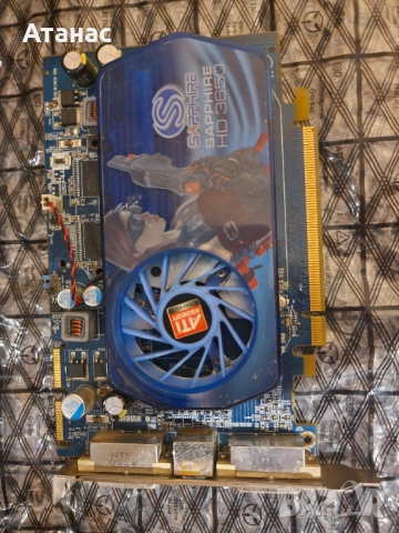 3бр. видеокарти HD3650 512MB DDR3 Saphire за Crossfire, снимка 2 - Видеокарти - 51691268