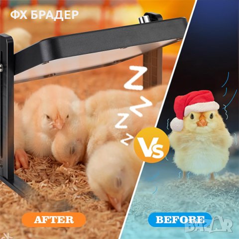 ПРОМОЦИЯ! Нагревателна затопляща плоча за пилета 15-22W, снимка 6 - Други стоки за животни - 44414701