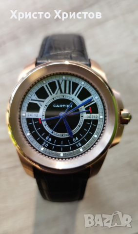Мъжки луксозен часовник Cartier Calibre De 3299 , снимка 2 - Мъжки - 36231822