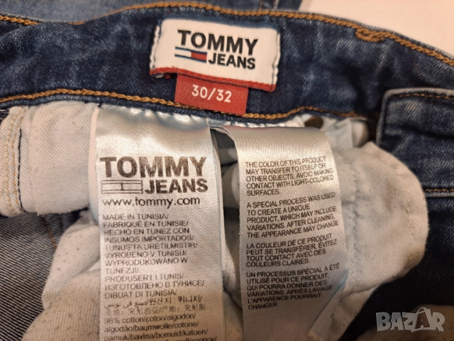 ✨ Tommy Jeans Skinny – Оригинални дънки, W30 L32 ✨, снимка 3 - Дънки - 52057826