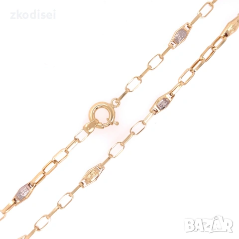 Златен синджир 6,82гр. 62,0см. 14кр. проба:585 модел:37678-1