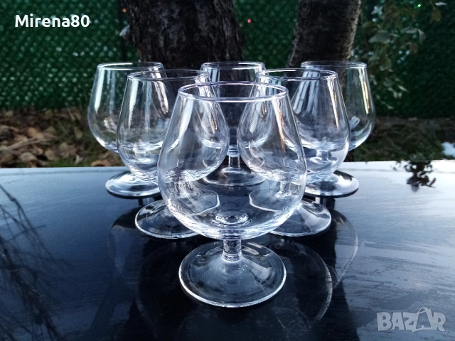 Винтидж сервиз за коняк - кристал