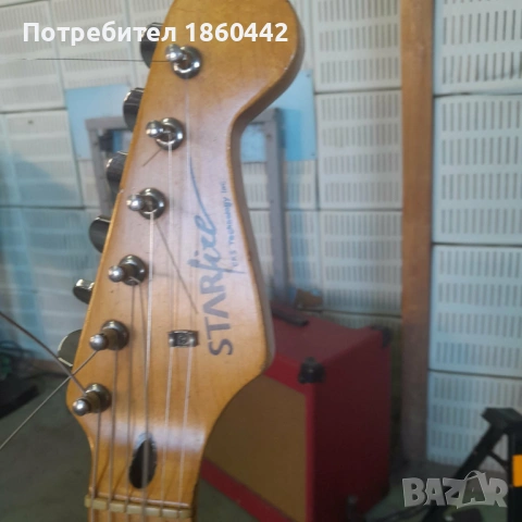 Starfire Stratocaster copy by EKS Tech. Inc. Nagoya, Japan, снимка 3 - Китари - 53799007