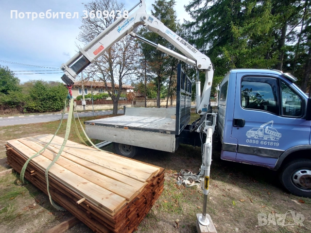 Транспортни Услуги Тристранен Самосвал с КРАН-Варна, снимка 3 - Транспортни услуги - 39296535