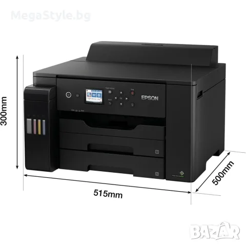 Epson EcoTank ET-16150 мастиленоструен принтер, черен, USB, LAN, WLAN, снимка 3 - Принтери, копири, скенери - 56324113