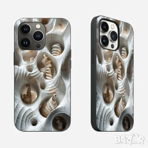 Силиконов Кейс за iPhone с уникален 3D Принт, снимка 4 - Калъфи, кейсове - 48273990