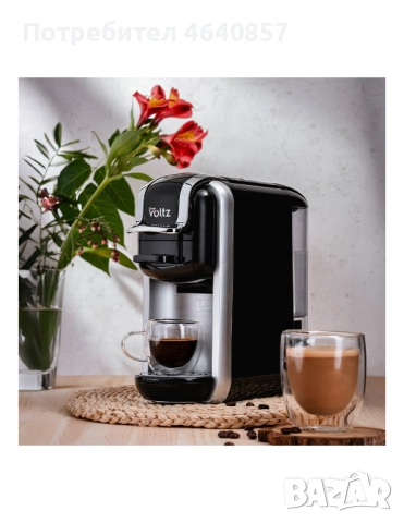 Кафемашина 8 в 1 Oliver Voltz OV51171J8R, 1450W, 0.6 л, 19 bar, снимка 2 - Кафемашини - 52350152