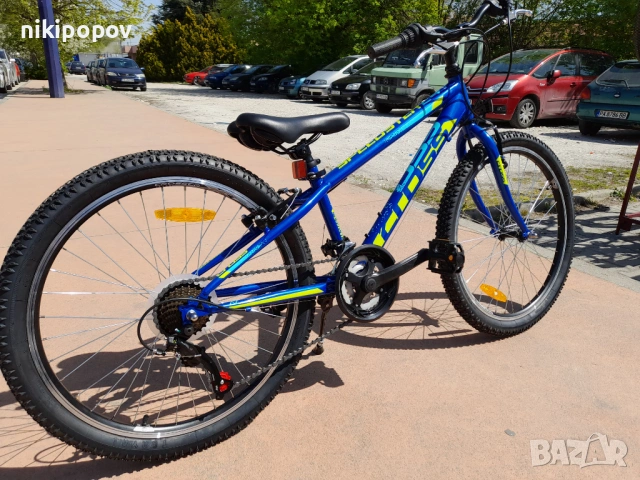 CROSS Велосипед 24" SPEEDSTER син, снимка 5 - Велосипеди - 53848883