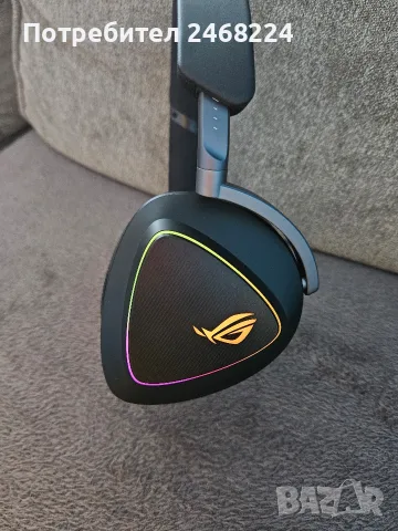 Слушалки Asus Rog Delta 2, снимка 4 - Слушалки за компютър - 55974455