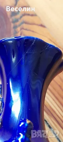Кобалтова ваза Намаление , снимка 8 - Вази - 49256331